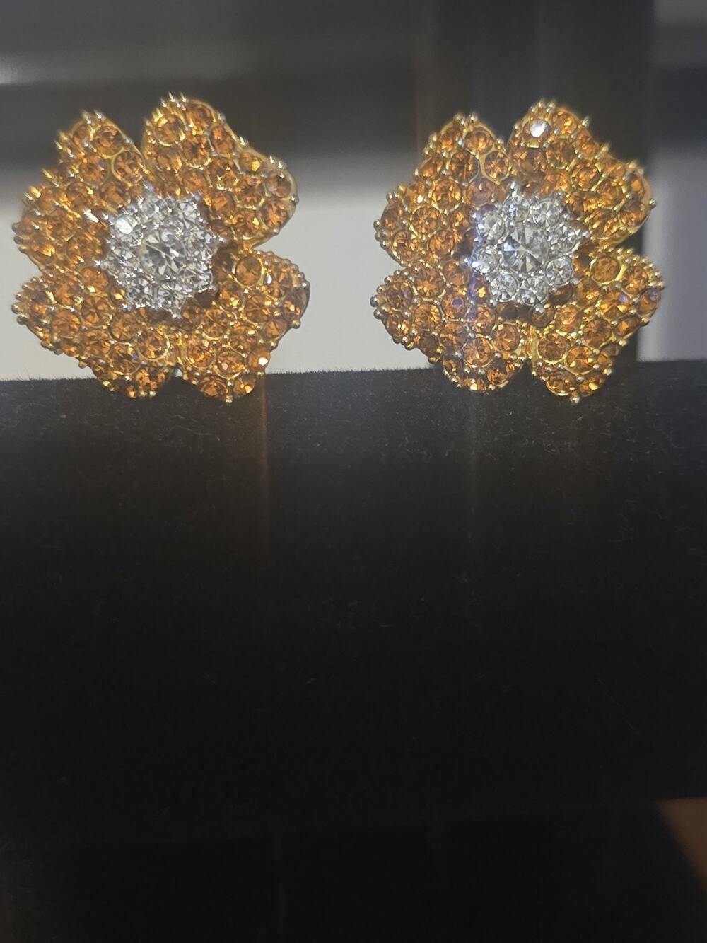 crystal earrings for womens